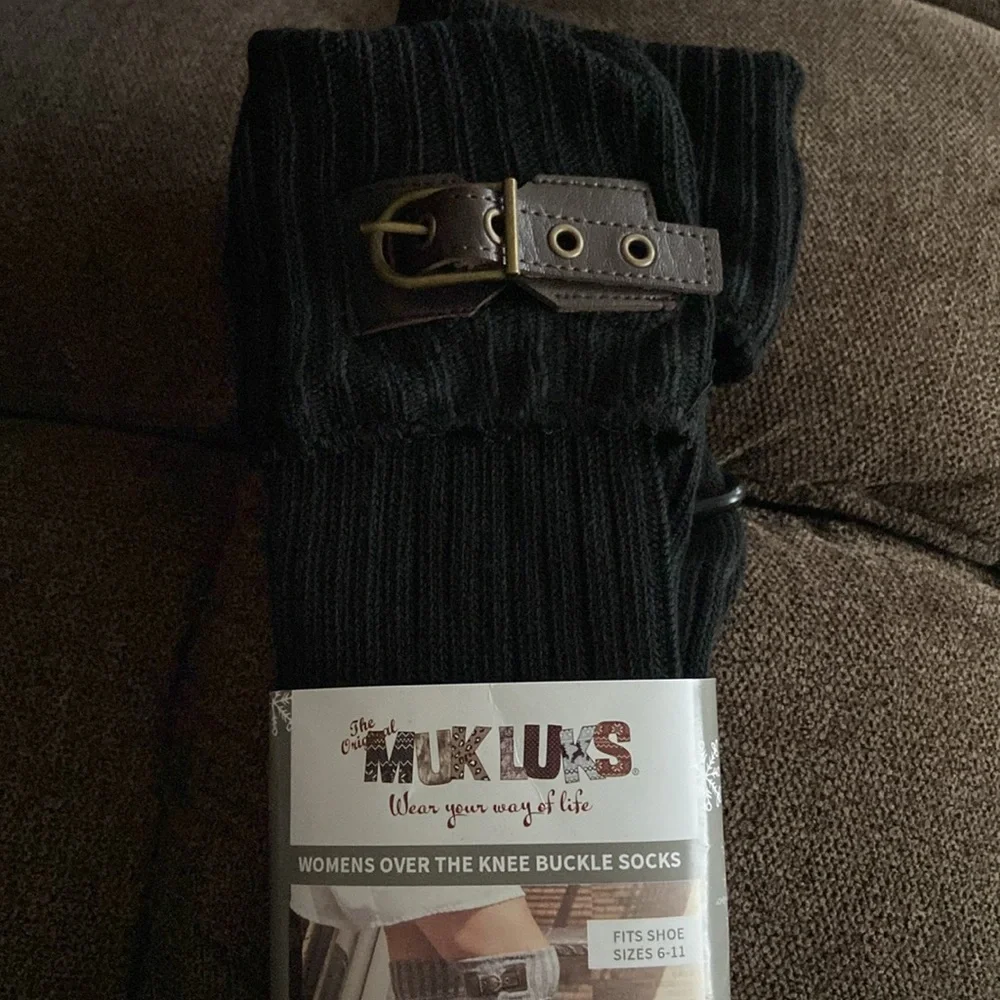 NWT MUK LUKS 3 pairs over the knee boot socks - Picture 4 of 7